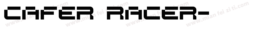 Cafer Racer字体转换
